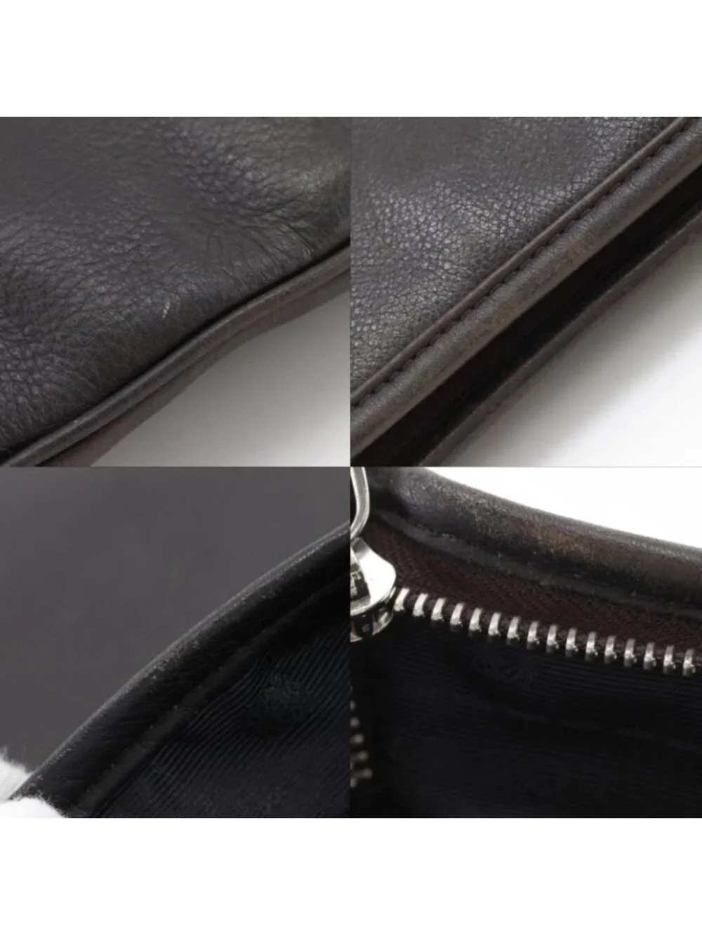 Loewe Anagram Leather Black Shoulder Bag